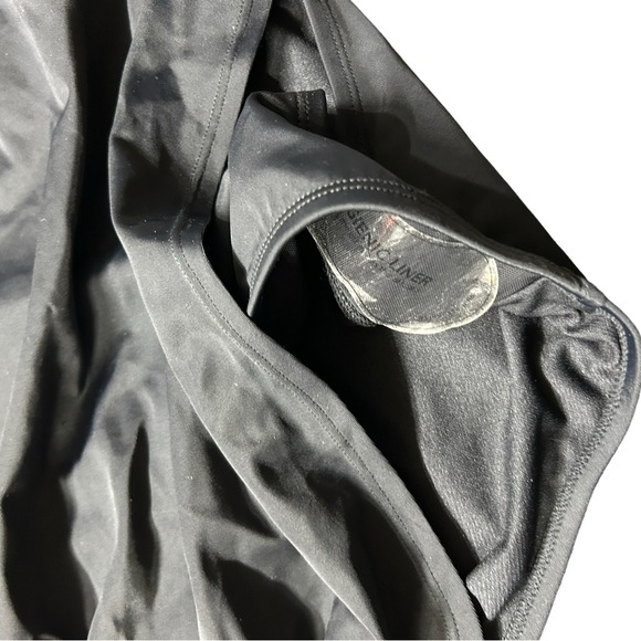 CUPSHE womens plus size 1x black maternity one piece 1950s inspired swimsuit NWT - Picture 5 of 5